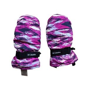 Columbia Snow mittens . Youth med